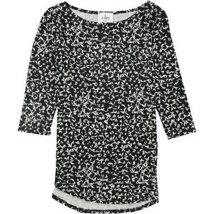A-Line Womens Petite 3/4 Sleeve Trapeze Pullover Blouse, NWT